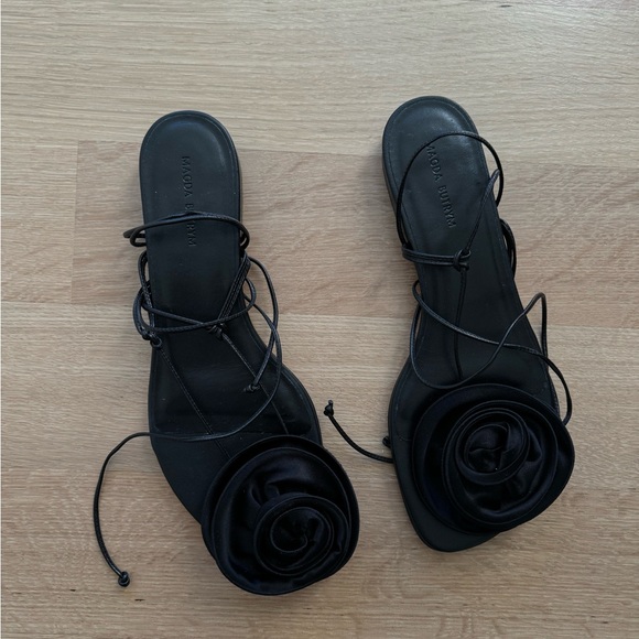 Magda Butrym lace up sandals - Picture 2 of 4